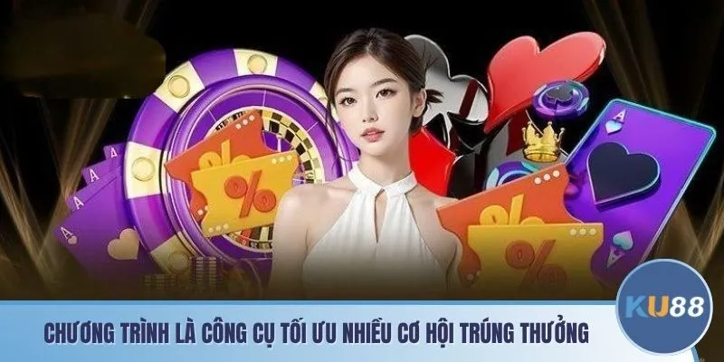 Chương trình là công cụ tối ưu nhiều cơ hội trúng thưởng