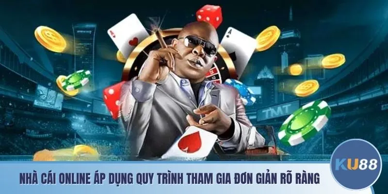 Nhà cái online áp dụng quy trình tham gia đơn giản rõ ràng